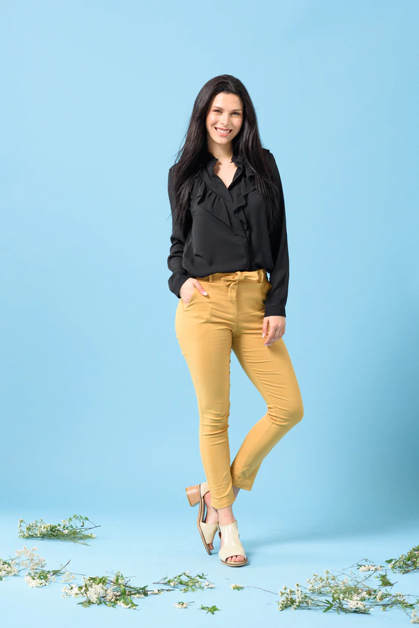 Camisa Beatrice Negra