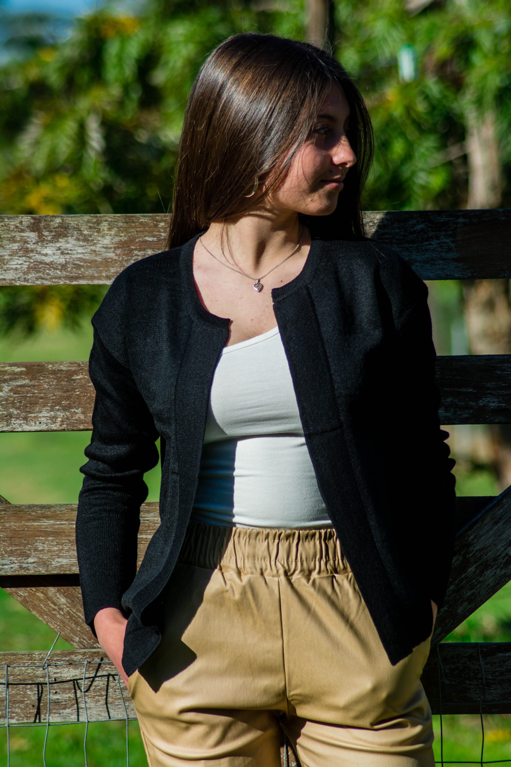 Chaqueta brisa viscosa